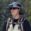 Solar Powered Fan Hat Men Women Outdoor Fishing Hiking UV Protection Breathable Quick Dry Wide Brim Sun