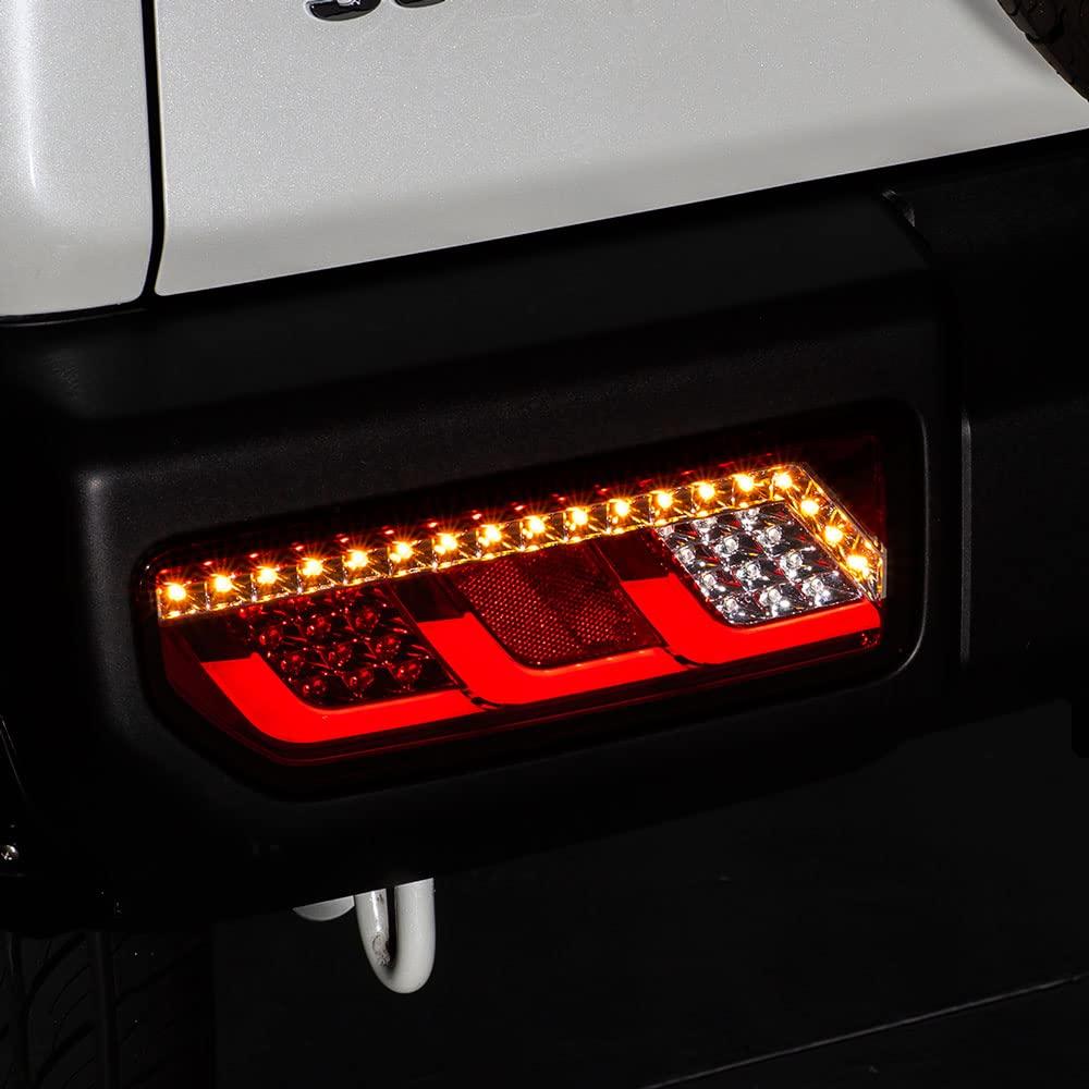 Sequential LED Tubes for Jimny JB64W and Sierra JB74W April to Type [Tail Lamp] (Red & Clear) (Until 10, 2024) (Up 3)
