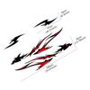 Car Engine Hood Sticker Sports Racing Flame Dragon Totem Car Door Side Vinyl Decal Self-Adhesive Auto Decor Sticker Accessories