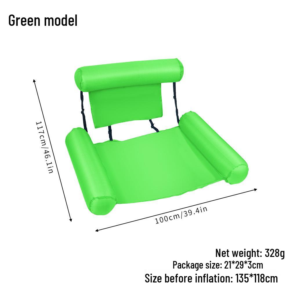 Cross-Border Inflatable Water Bed: New Striped Float & Hammock Lounge Chair for Water Sports