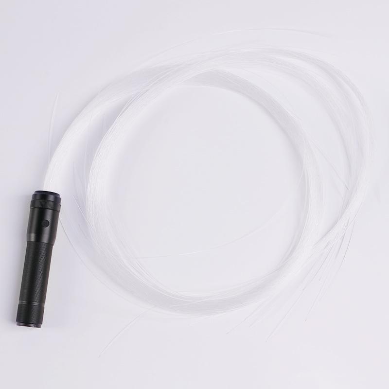 Luminous Fiber Optic Dance Whip - Flash Charging Party Atmosphere Prop