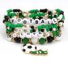 2026 USA Mexico Canada World Cup Soccer Bracelet Fans Unisex Football Shoe Element Beaded Wristband Souvenir Jewelry