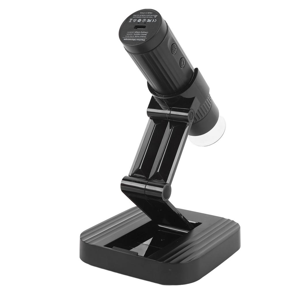 Microscop Digital cu Stativ Reglabil 1080P HD 50X la 1000X 8 Lumini LED Wireless USB Micros de Monede