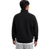 Under Armour Sweat-shirt UA Rival Col Montant Imprimé Logo Coupe Ample Manches Raglan Manches Longues Homme Sweat-shirt Noir 1386016-001