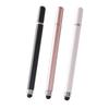 Dual-Head Touchscreen Stylus Pen for Phones & Tablets - Round Disc Capacitive Drawing & Handwriting Tool