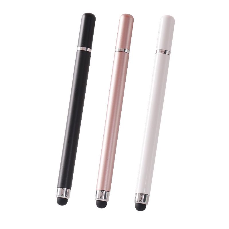 

Dual-Head Touchscreen Stylus Pen for Phones & Tablets - Round Disc Capacitive Drawing & Handwriting Tool