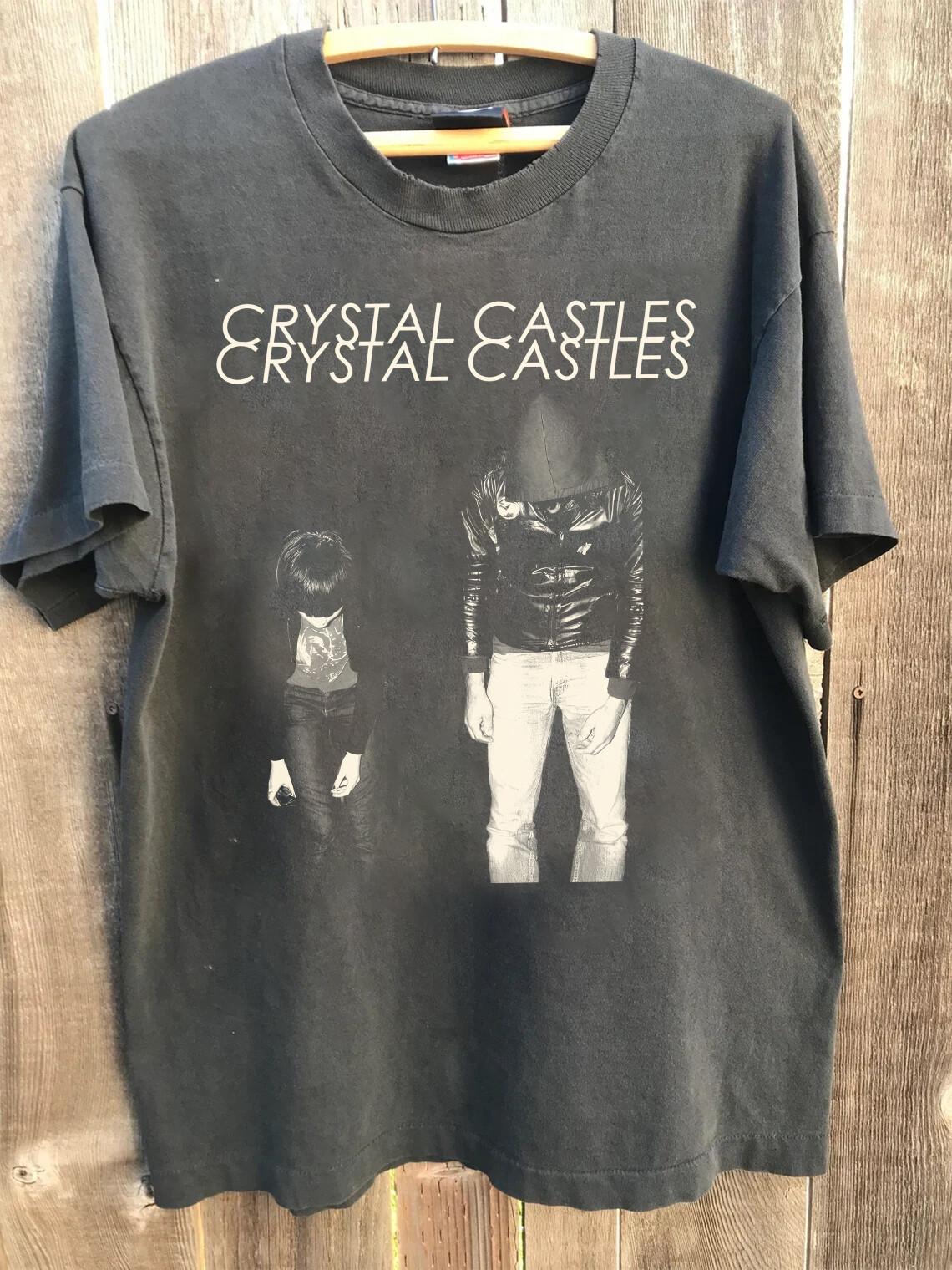 CrystalCastles Singer Shirt Music Band Graphic T-shirt Unisex S5XL MC0329 S