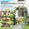 Garden Arch, Vintage Design, 125 X 37 X 230 Cm, Black