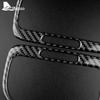 Real Soft Carbon Fiber Sticker for Volkswagen VW Golf 6 MK6 GTI R 2008-2013 Car Air Conditioner Outlet Panel Trim Accessories