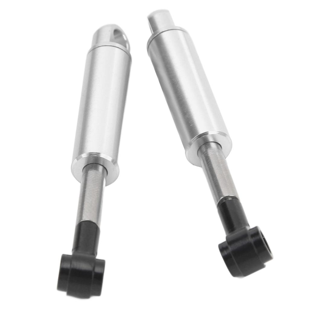2Pcs Aluminum Alloy RC Shock Absorber Oil Damper Suspension Shock Absorber for Tamiya 114 Trailer