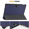 For Oppo Pad SE Trifold Stand Cover ENKAY HAT PRINCE PU Leather+PC Tablet Case with Auto Wake/Sleep