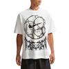 Your Message Here Vintage Pattern Knitted Loose Short Sleeve T-Shirt Men Tops IQ5865100