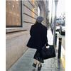 Korean Style White Blazer Loose Fit Spring Fall Jacket for Petite Women Casual Office Outfit