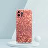Pink Glitter Soft Transparent Phone Case Cover for iPhone 16 15 14 13 12 11 Pro Max XR 8 7 Plus XS Max Shockproof Shell Fundas