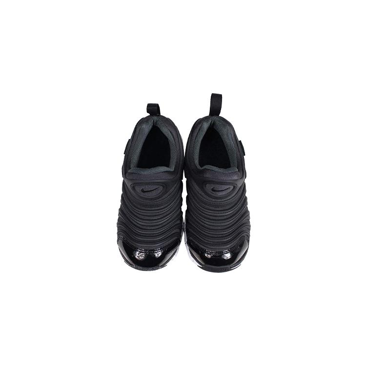 Nike Dynamo Free Slip On Cushioning Breathable Low Top Kids Lifestyle Shoes Black Infant And Toddler 343738-013