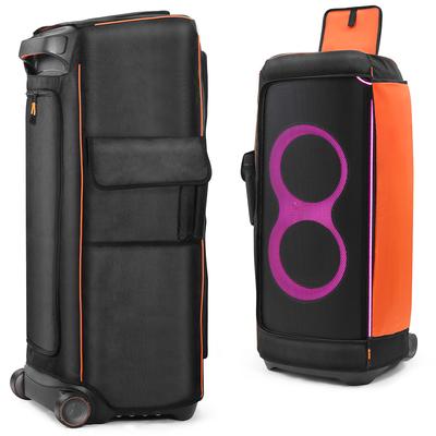 Cubierta de Altavoz Impermeable Protectora Antipolvo Tela de Nylon Bolsa Multifunción con Bolsillo Lateral para JBL Partybox Ultimate