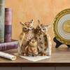Waterproof Animal Statue Resin Miniature Figurine Sculpture Crafts Owl Ornament  Home