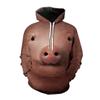 Spring Autumn Hooded Sweatshirt 3D Digital Printing Unisex Hoodies Men Women Fashion Loose Pullover