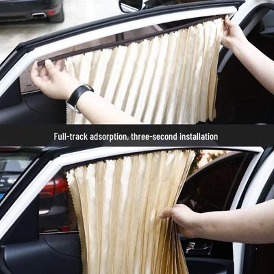Universal Magnetic Car Sun Shade and Window Curtains