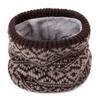 Soft Winter Neck Warmer Knitted Face Mask Fashion Neck Scarves  Women Men