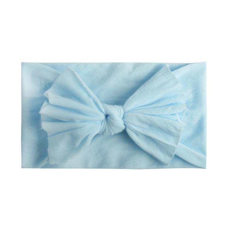 Nuovissimi Accessori Cerchietto per Bambino Morbido Confortevole Cerchietto con Fiocco in Nylon Dolci Cerchietti per Bambino