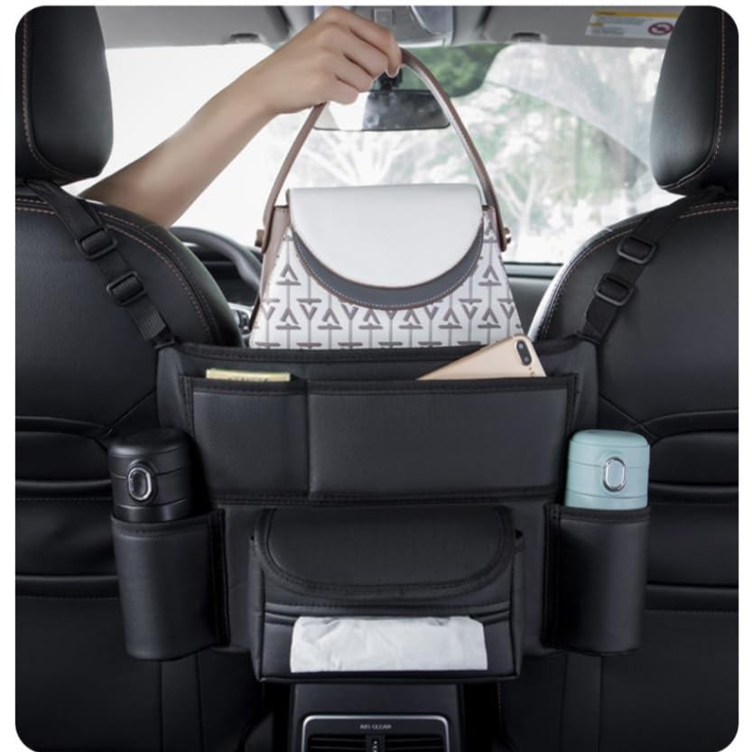TATACLEA Car Central Control Storage Car Storage Front Seat Storage Suitable for and Small Car Storage Car Handbag Seat Car Front Seat Rear Seat Pet
