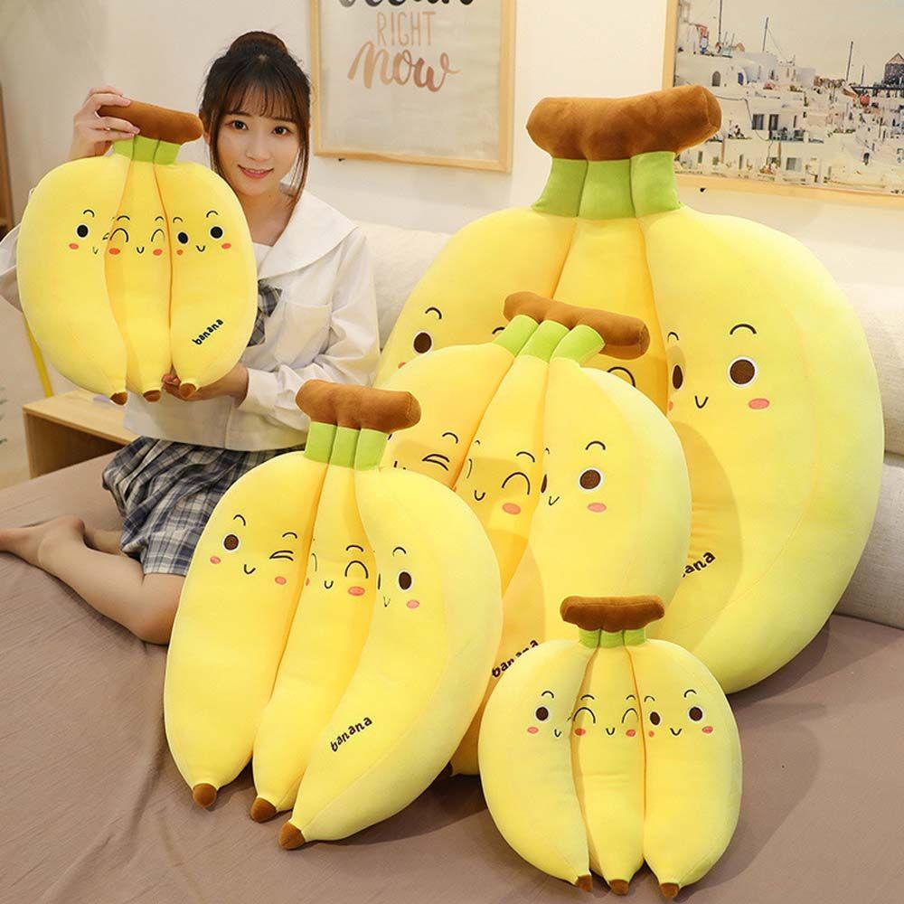 Toy Banana Fruit Plush Plants Cushion Fruit Plush Toys Stuffed Toys Banana Stuffed Toys Plush Doll
