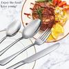 Forks,Salad Forks,Set of 6 Top Food Grade Stainless Steel Forks Silverware Set, Flatware Forks,Cutlery Forks,6.5 Inches, Mirror Polished & Dishwasher