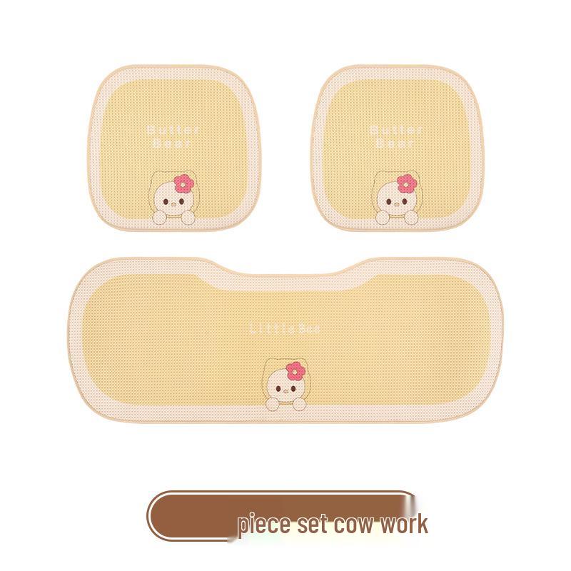 Cartoon Bee All-Season Car Seat Cushion for BYD Seagull, Seal, Qin L, Destroyer 05