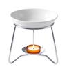Decorative Ceramics Essential Oil Burners Aromatherapies Scent Diffuser Tealight Candle Holder Rack for Meditations Room