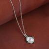 Women's Fashion Zirconia Pendant Necklace - High-Grade Pure Copper Clavicle Chain