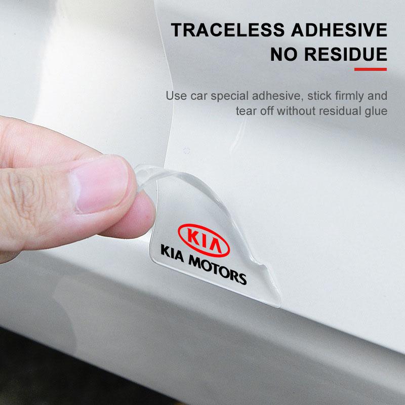 2 buc/set Transparent Protecție Colț Ușă Mașină Autocolant Protecție Anti-Zgârieturi Pentru KIA Sportage Ceed Rio 3 Picanto Proceed Gt Stinger 4 K7