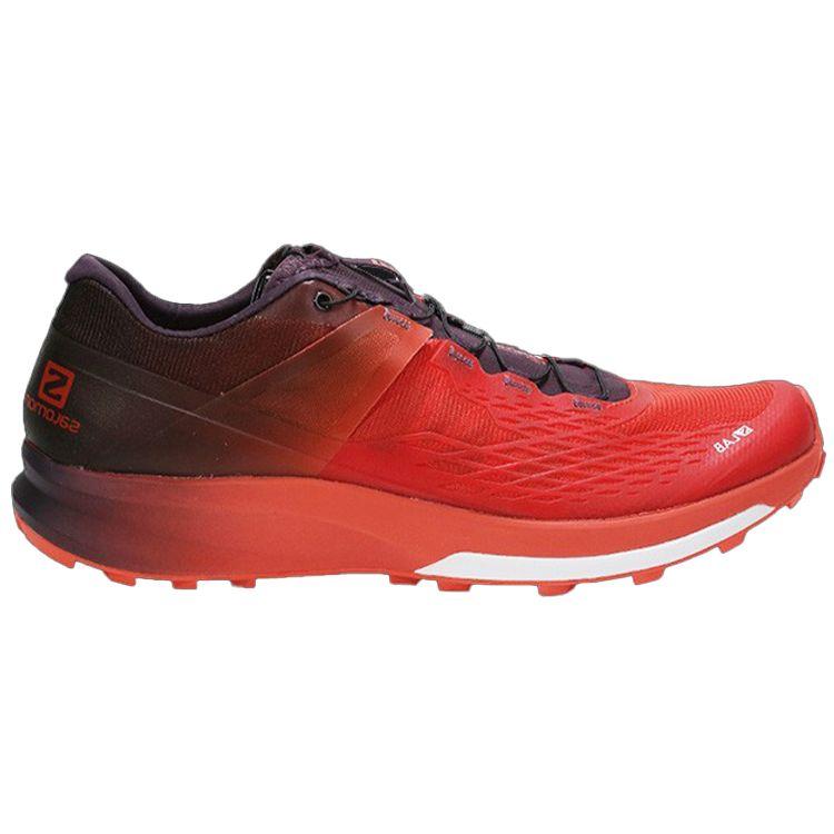 Salomon S/Lab Ultra 2 Non-Slip Durable Breathable Low-Top Hiking Shoes Men Hiking Shoes Red 409272