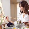 Soft Goat Hair Goat Hair Mop Brush Wood Color Blend Mop Brush Set  For Acrylic Painting