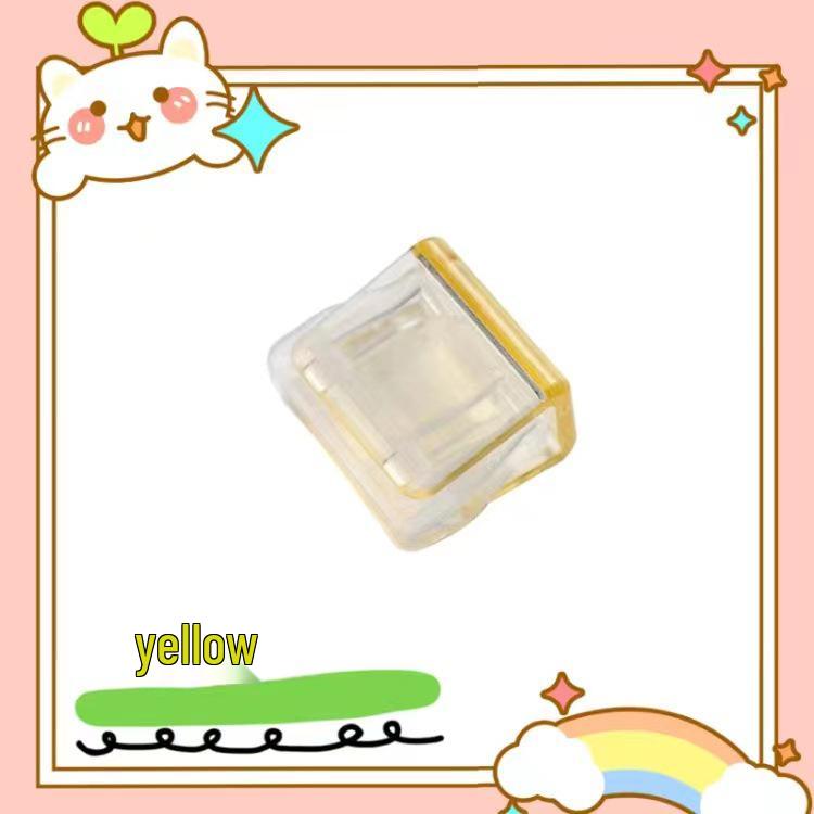 Transparent Small Push Clips for Office Documents and Student Papers