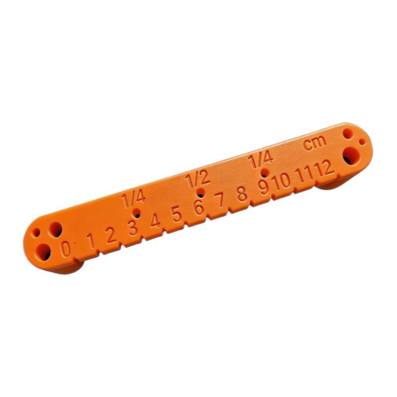 

Woodworking Center Locator | Precision Line Drawing And Drilling Guide Tool for Wood Processing Measurement And Marking Device помаранчевий