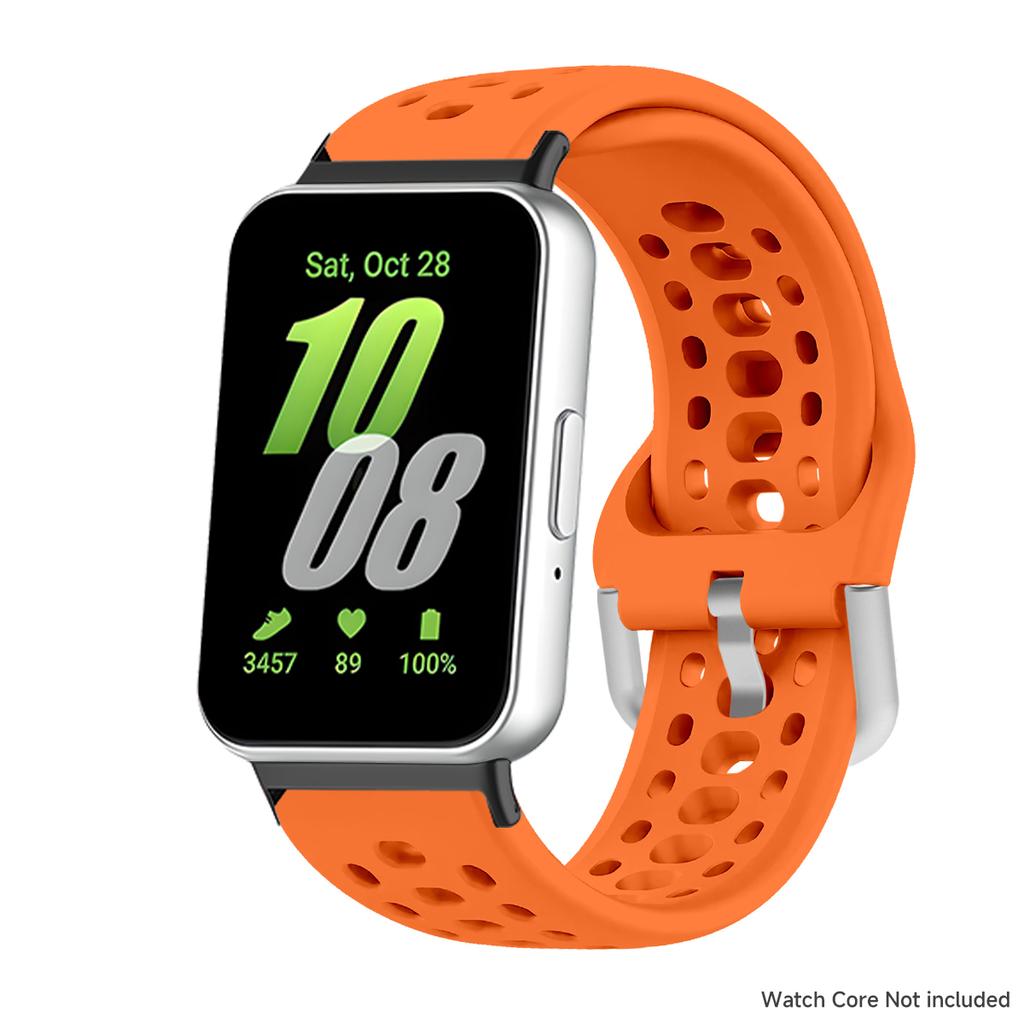 Breathable Silicone Strap For Samsung Galaxy Watch Fit 3 Elastic Sport Band For Galaxy Fit 3 Smartwatch Replacement Accessories