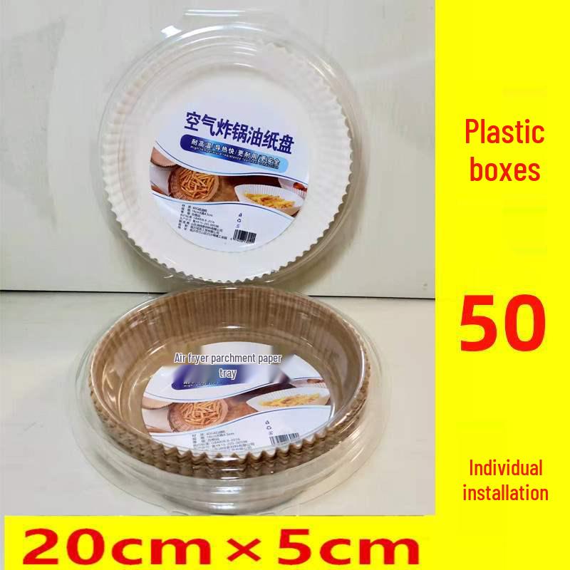 FDA & CE Certified Non-stick Oil-proof Air Fryer Paper and Oil-absorbing Silicone Paper