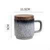 Shangqi Keramik-Kaffeebecher-Set mit Deckel und Löffel