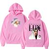 Singer Rosalia Lux Tour 2026 Graphic Hoodie Unisex Y2k Clothing Vintage Oversized Hoodies Hip Hop Style Trending Sweatshirts