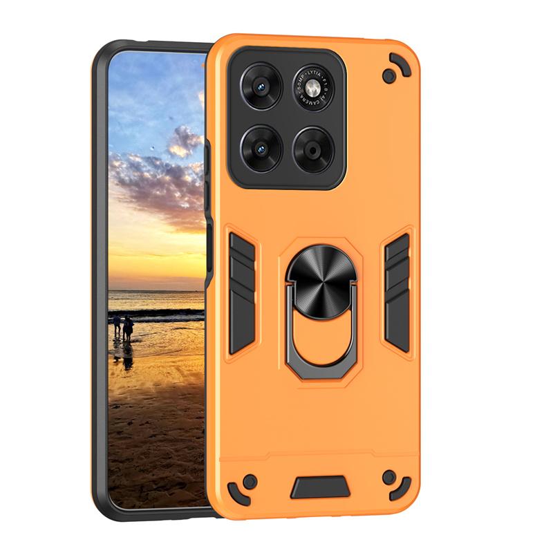 Military Grade Shockproof Case for Motorola Moto G67 G77 G17 Power Protective Cover Ring Stand Holder Fundas Coque