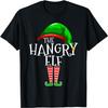 The Hangry Elf Family Matching Group Christmas Funny T-Shirt
