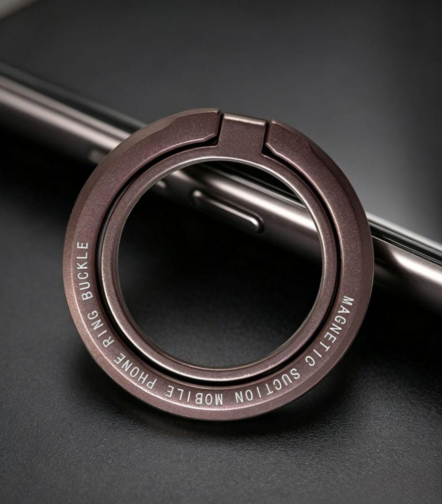 Magnetic Zinc Alloy Folding Ring Phone Holder