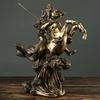 Ancient Greek Sea God Poseidon Resin sculpture,Nodic Retro Home Decor Imitation Copper Creative Antique Figurine Ornaments,gifts