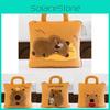 2in1 Capybara Cartoon Quilt Office Nap Pillow Car Blanket Multifunctional