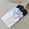 Casual Long-sleeved Solid Color Shirt Men's Simple Cotton Oxford Shirt Men's