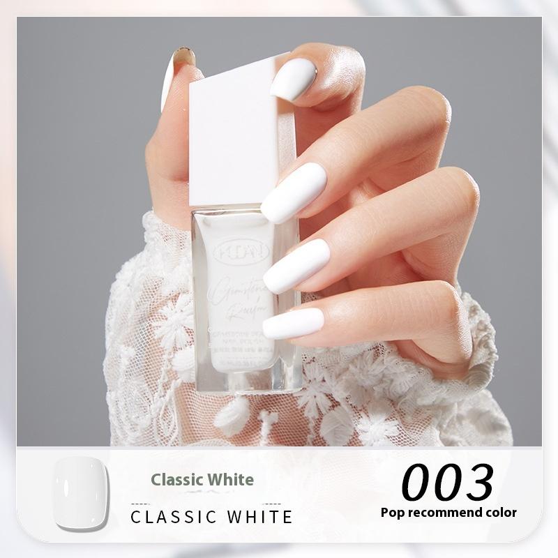 New KUDAN Diamond Realm Nail Polish No-Baking Quick Drying 10ml Tear Light Fragrance Summer
