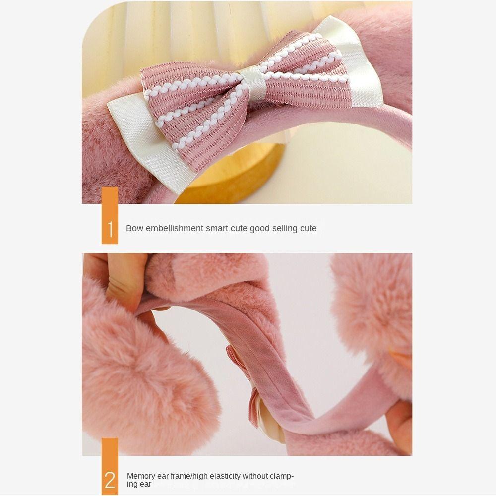 Windproof Earmuffs Autumn Winter Ear Warmer Fashion Plush Ear Cover