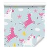 Unicorns stars and moons wallpaper for living room and bedroom 50x1000