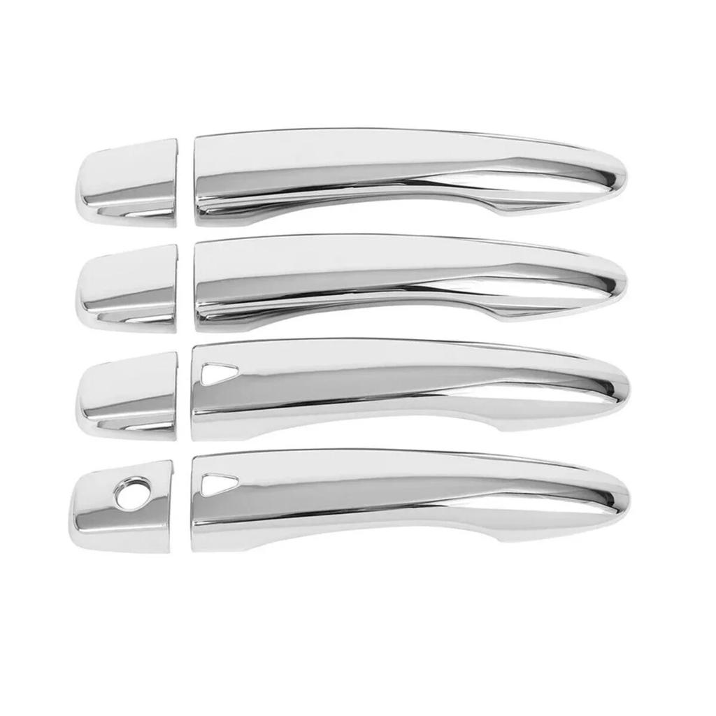 For Nissan Qashqai 2016-2019 Rogue X-Trail 2014-2017 Kicks Car Carbon Fiber Exterior Door Handle Moulding Cover Trim Sticker